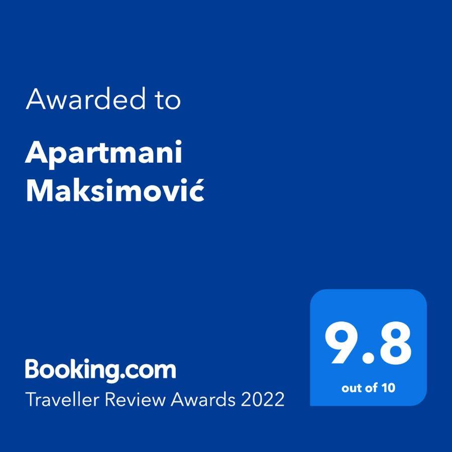 מוקרה גורה Apartmani Maksimovic מראה חיצוני תמונה